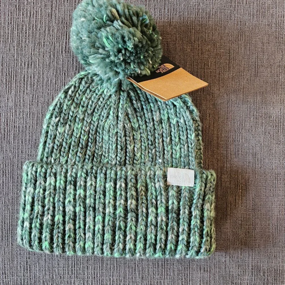 NWT The North Face Wasabi Cozy Chunky Beanie One Size